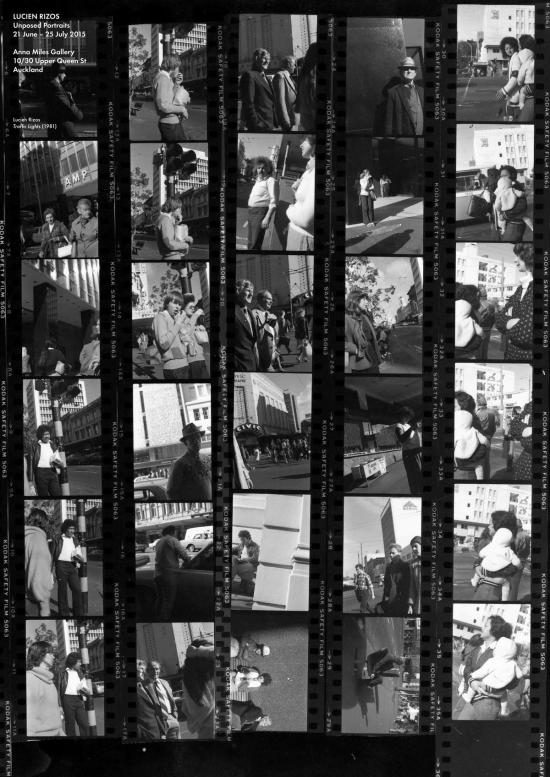 Contact Sheet from Traffic Lights 1981